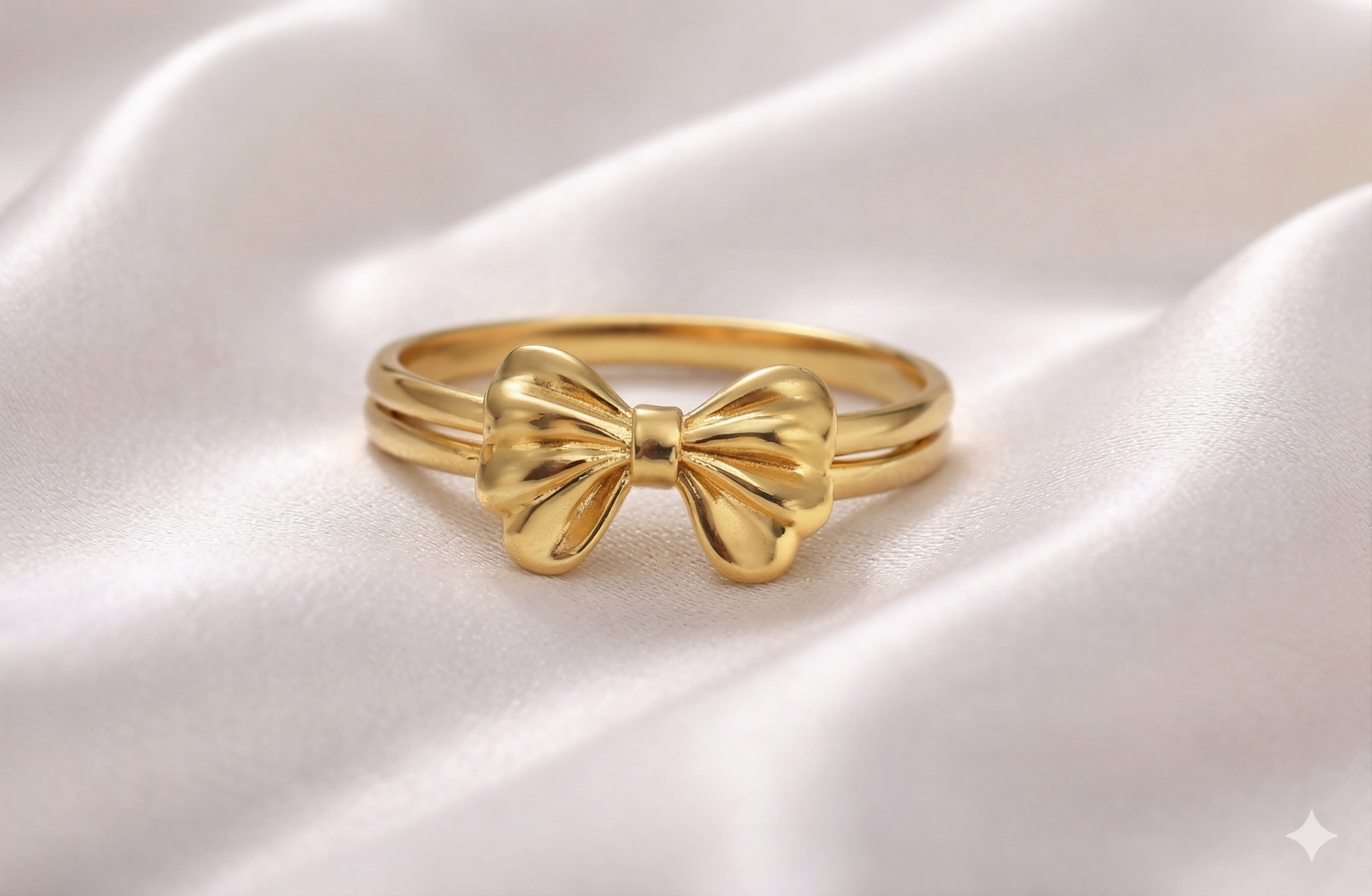 Pink by PC Ribbon Ring - view 3
