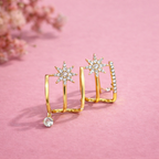 Pink by PC – Crystal Hoop Drop - view 3