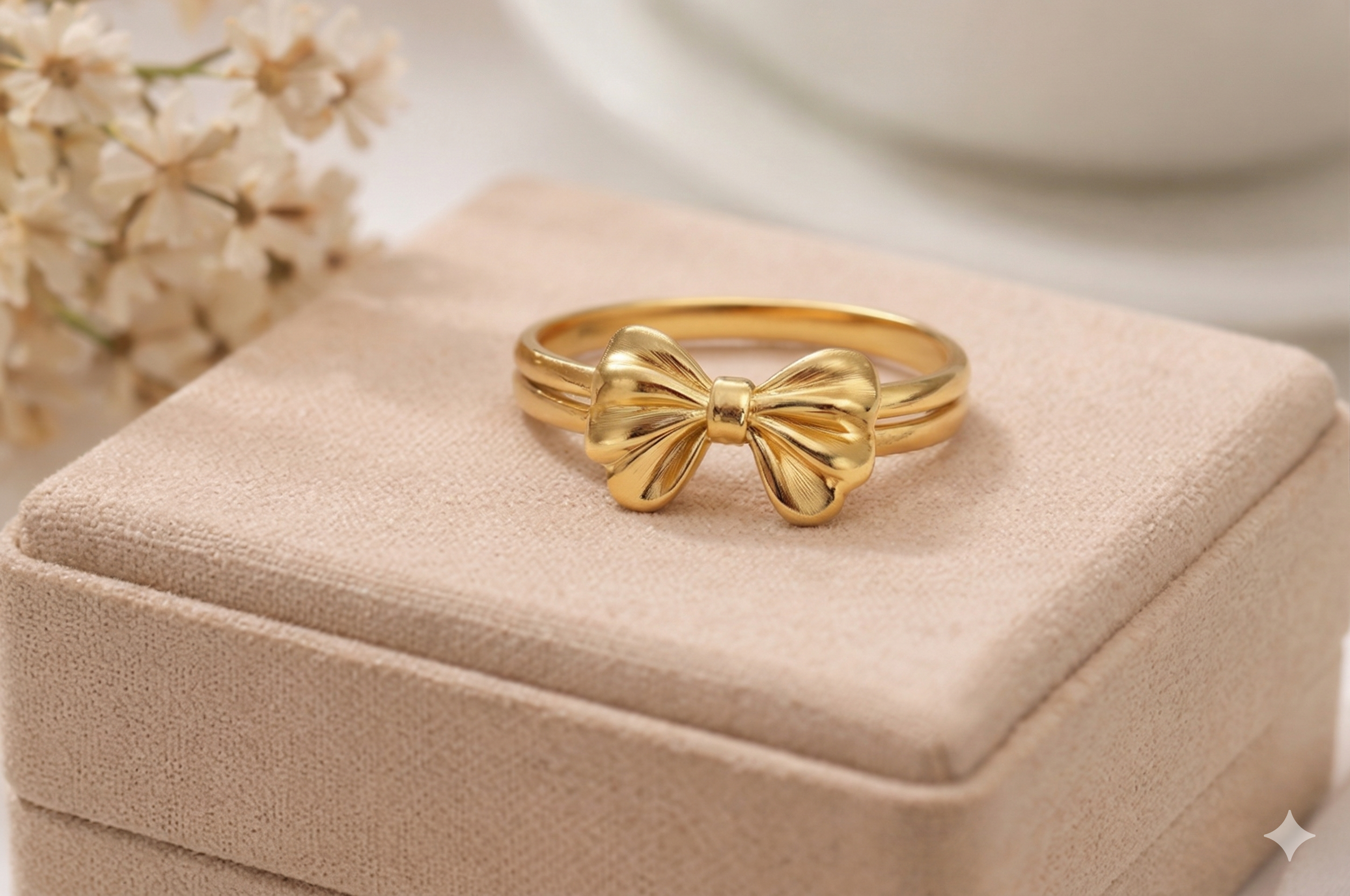 Pink by PC Ribbon Ring - view 2