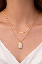 Pink by PC – Oval Pendant - view 2