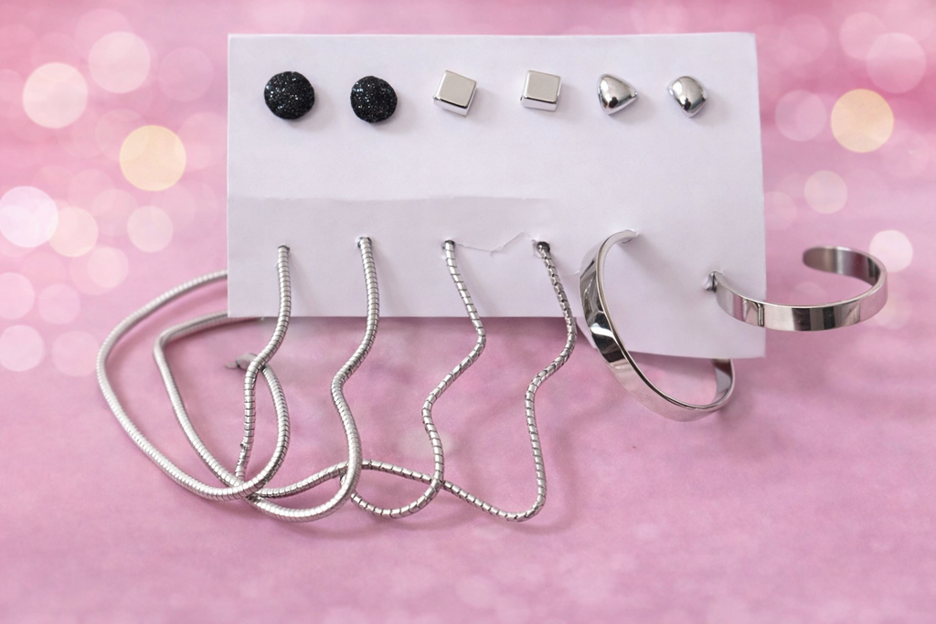 Pink by PC – Chain Hoop Set - view 2
