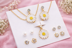 Pink by PC – Daisy Charm Set - view 2