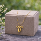 Pink by PC – Minimal Bow Chain - view 2
