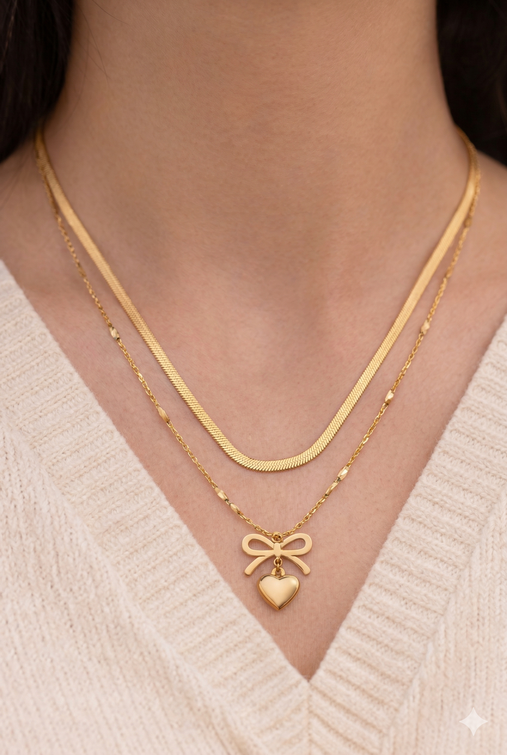 Pink by PC – Bow Heart - view 2