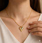 Pink by PC – Double Heart Pendant - view 3